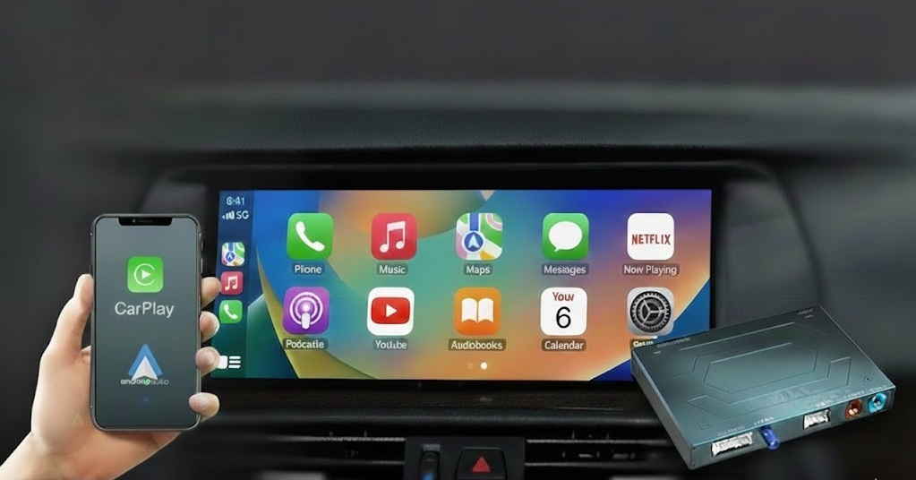 CarPlay Box – draadloze Apple CarPlay & Android Auto